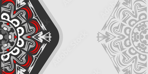 vector mandala design  for your various types of advertising needs  suitable for business card designs  banners  websites  etc. high resolution EPS file format