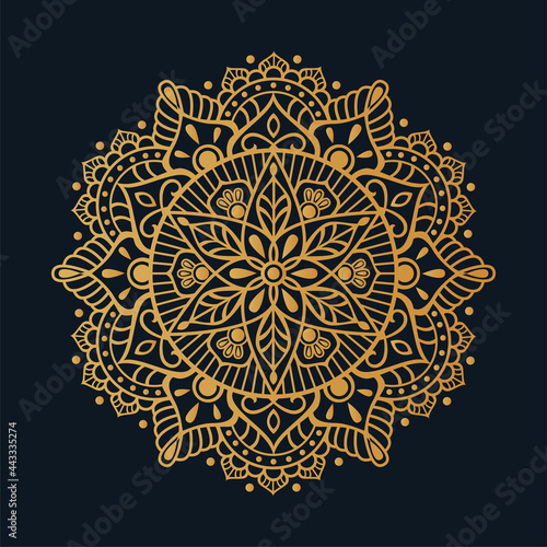 Luxury mandala background