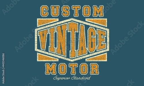 Photography Blue Denim Vintage Denim tee print shirt college tee-4