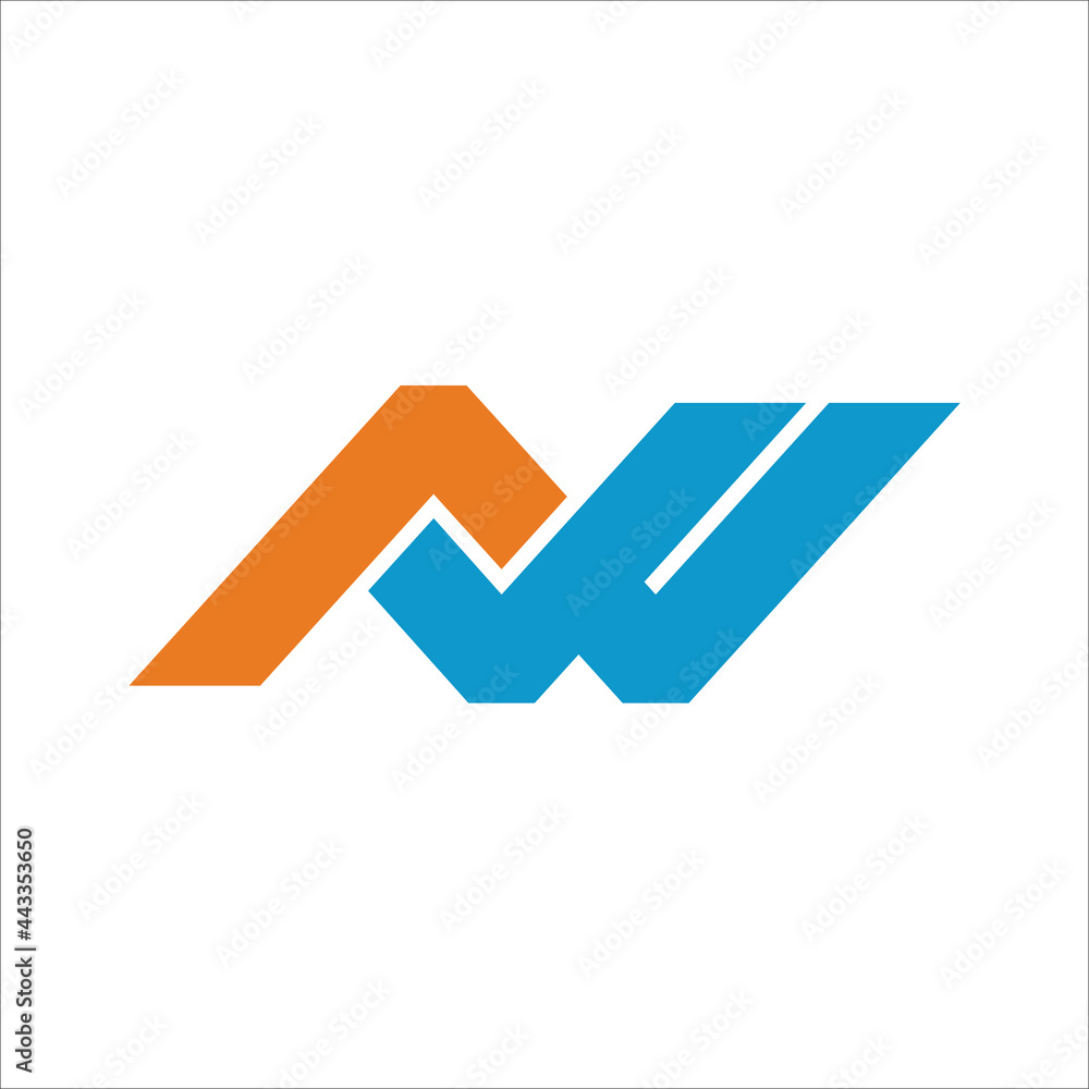 Initial letter N logo vector template Initial letter N logo vector template
