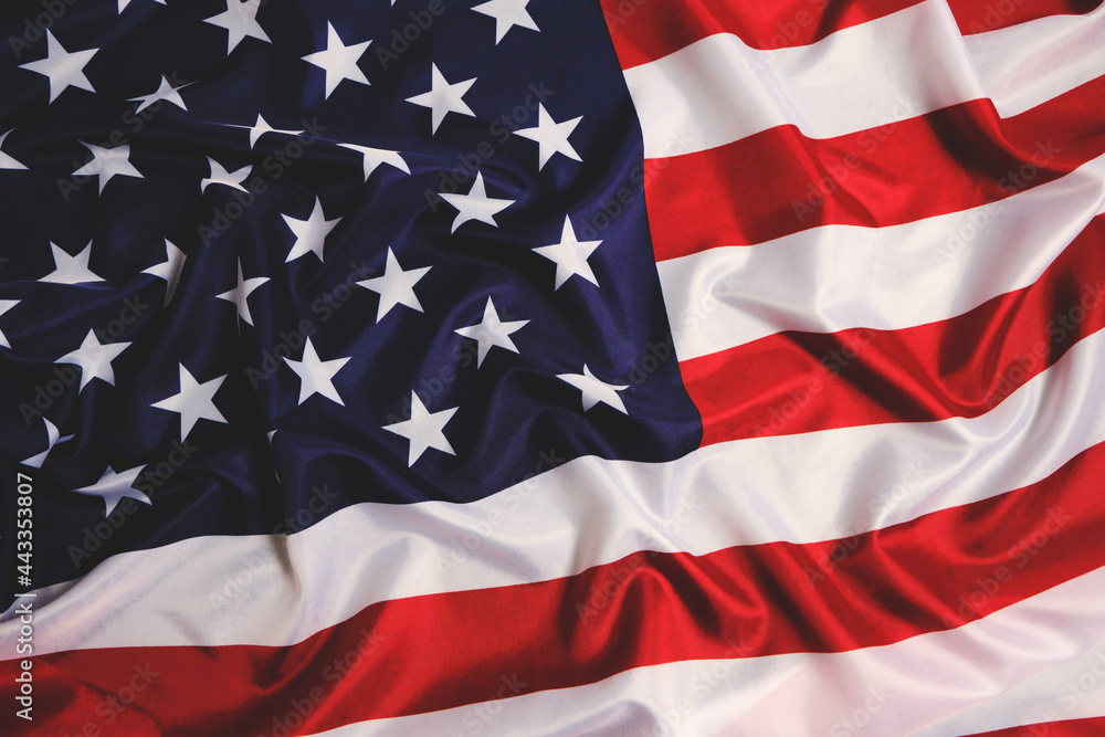 Flag United States America. Independence Day and Memorial Day.Stars and stripes. Flag United States America. Independence Day and Memorial Day.Stars and stripes.