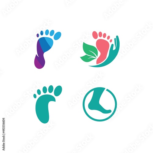 Foot care ilustration