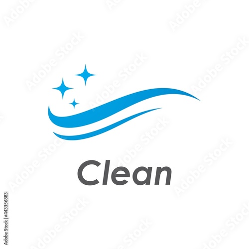 Cleaning logo and symbol