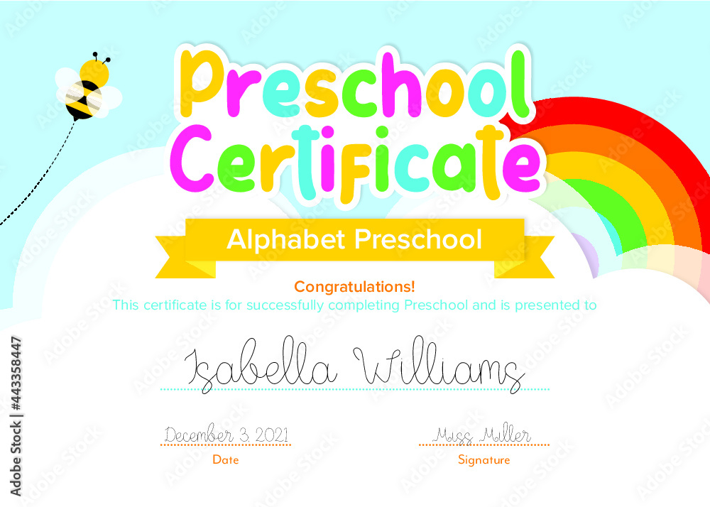Preschool Graduation, Preschool Certificate, Editable Certificate, Editable Certificate Template, Printable Certificate Preschool Graduation, Preschool Certificate, Editable Certificate, Editable Certificate Template, Printable Certificate