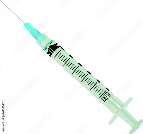 syringe with needle