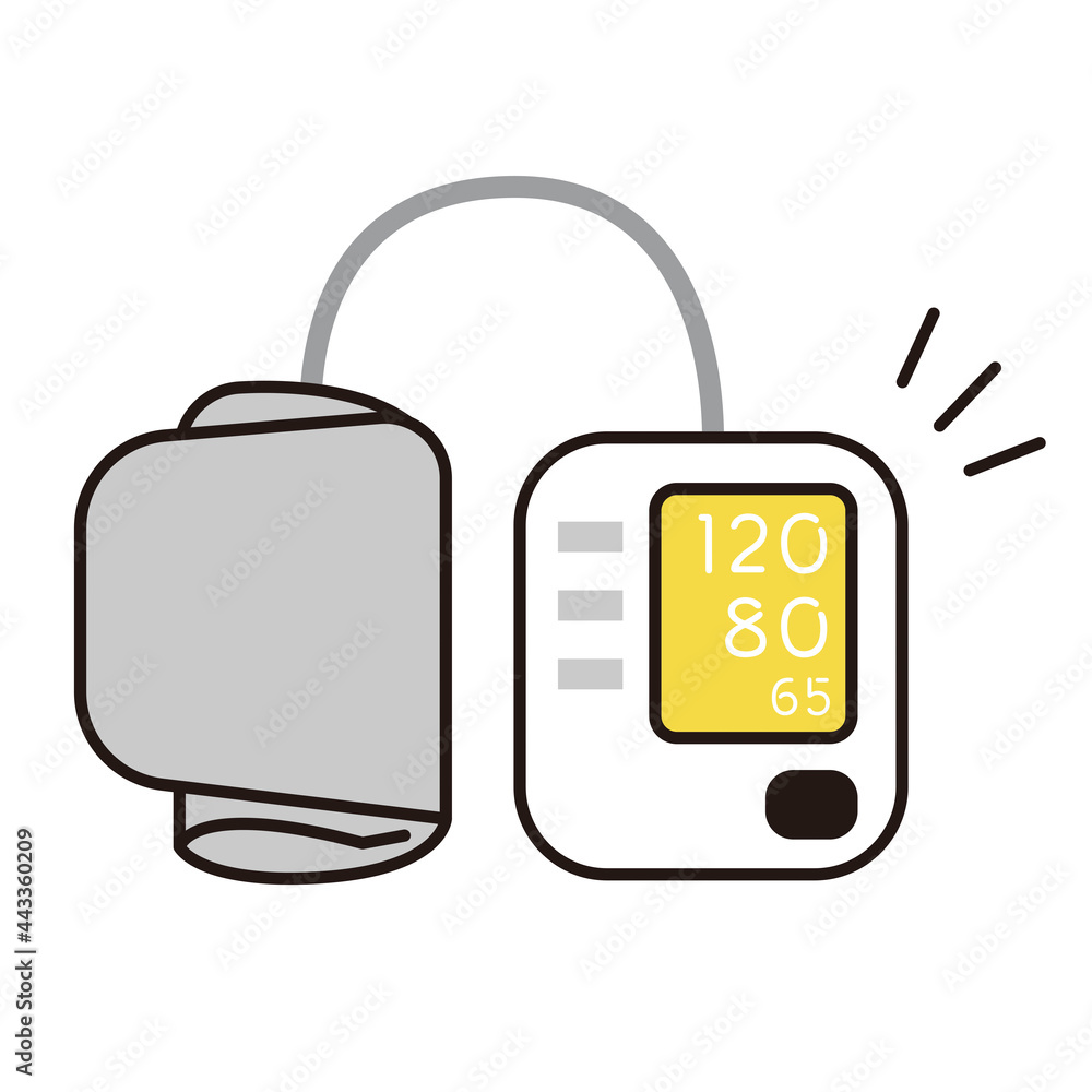 シンプル イラスト 血圧計のアイコン Vektornyj Obekt Stock Adobe Stock