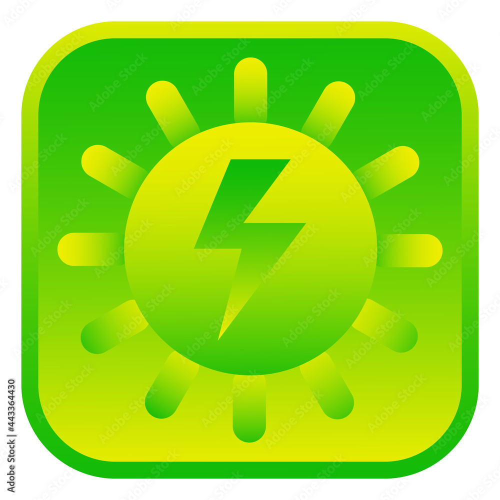 Solar energy concept icon. Isolated web icon. Solar energy concept icon. Isolated web icon.