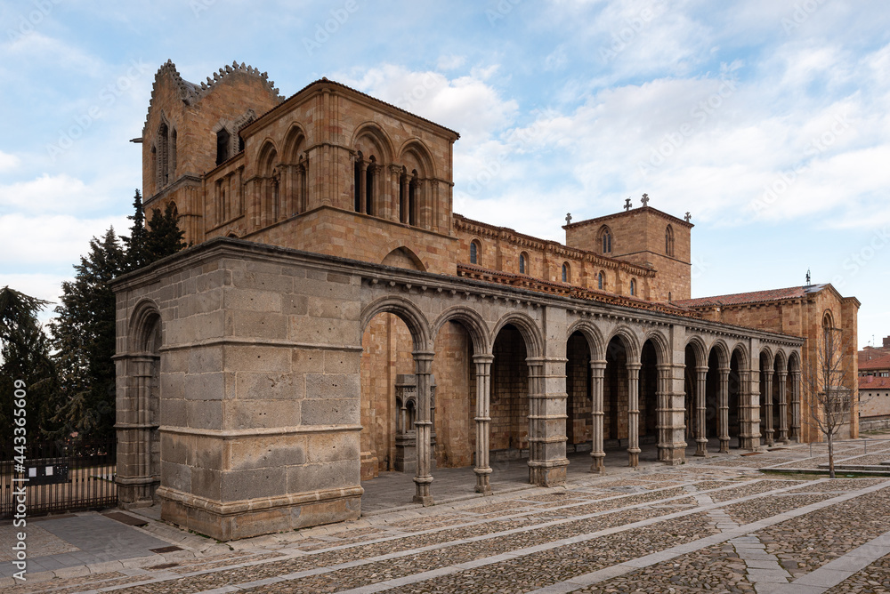 San Vicente Basilica in Avila, Spain