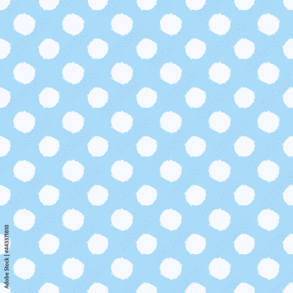 Polka dot seamless pattern. Vector background with circles. Polka dot seamless pattern. Vector background with circles.