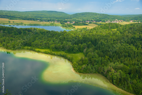 Ausichtspunkt Belvedere des quatre lacs im französischen Jura