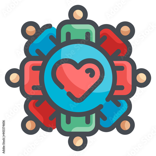 community line icon