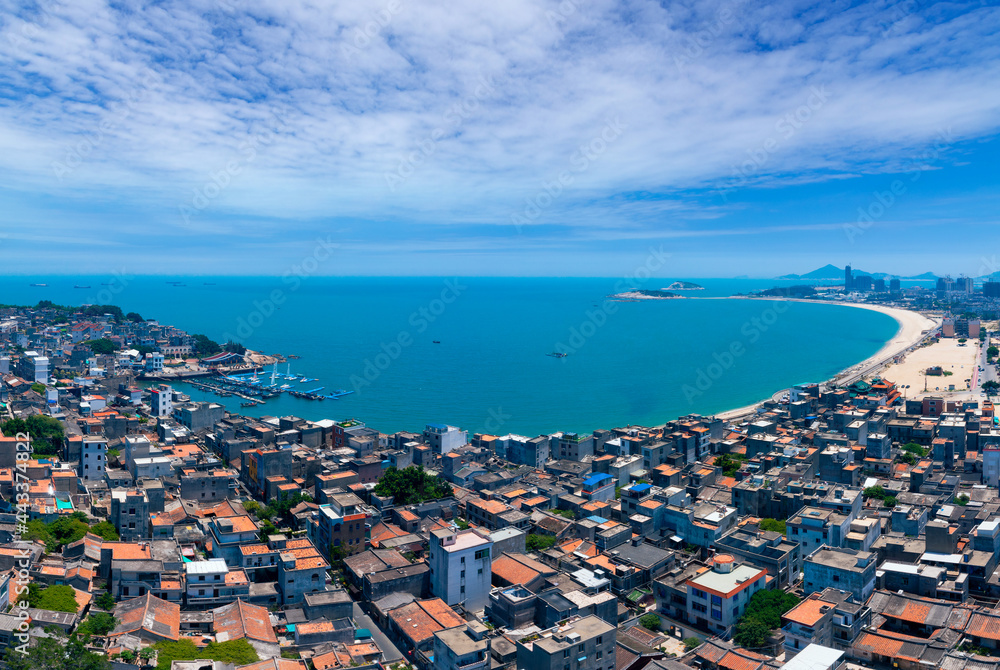 Scenery of Nanmen Bay, Dongshan Island, Fujian Province, China Scenery of Nanmen Bay, Dongshan Island, Fujian Province, China