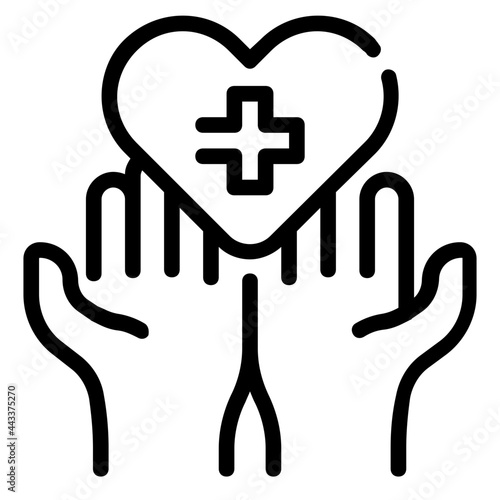 hand line icon