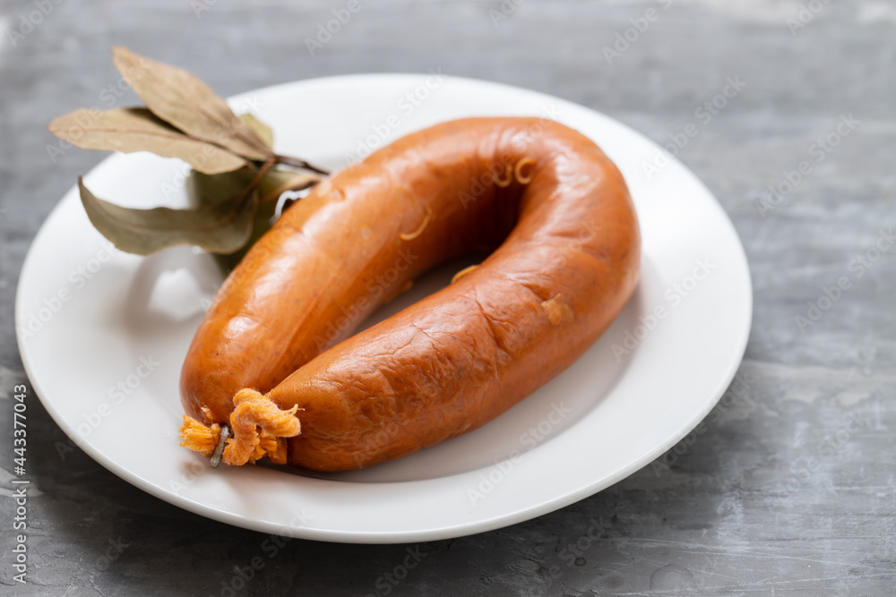 typical portuguese smoked sausage farinheira typical portuguese smoked sausage farinheira