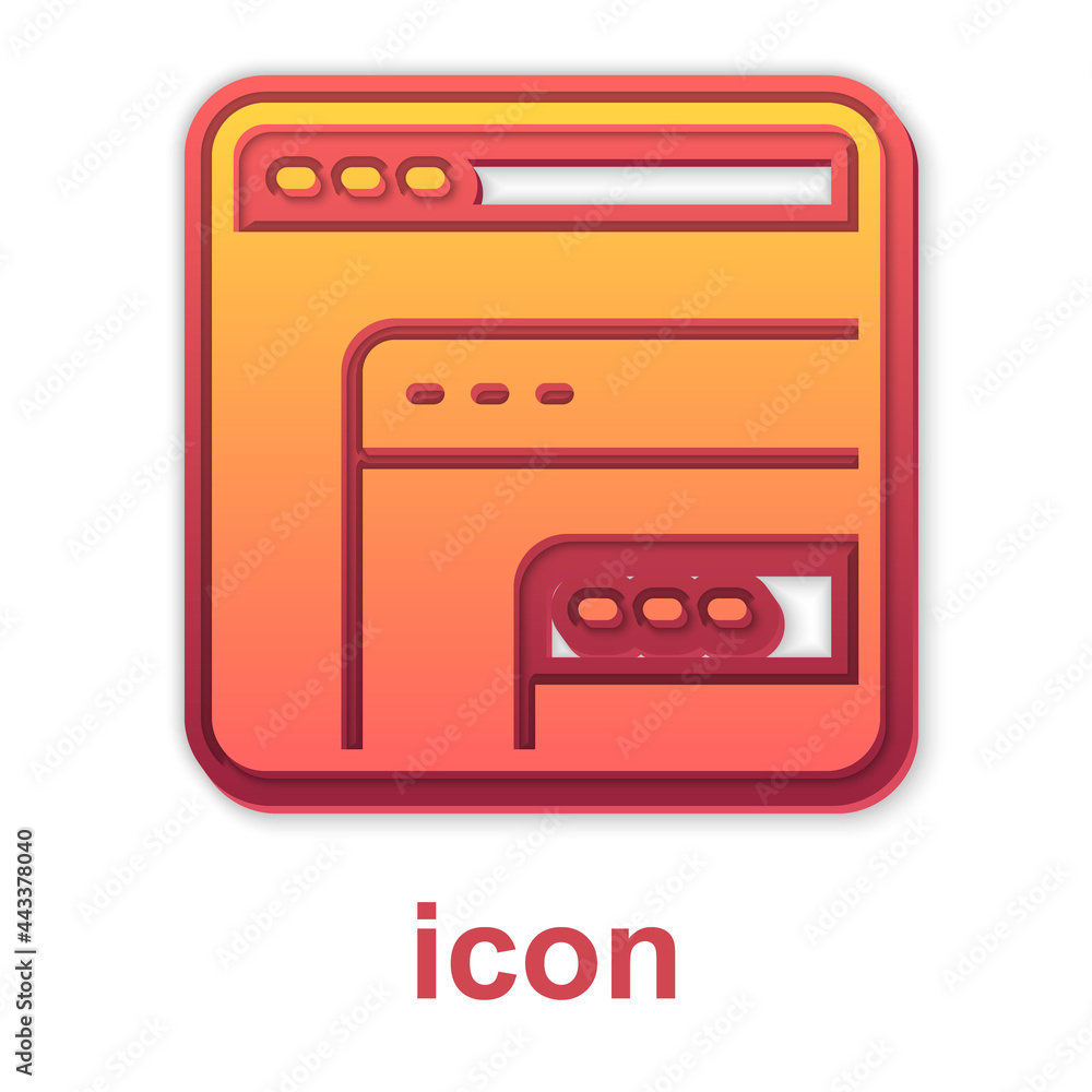 Gold Software, web developer programming code icon isolated on white background. Javascript computer script random parts of program code. Vector Gold Software, web developer programming code icon isolated on white background. Javascript computer script random parts of program code. Vector
