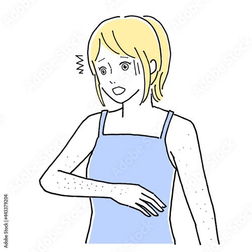 ムダ毛を気にする女性