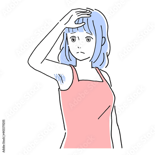 ムダ毛を気にする女性