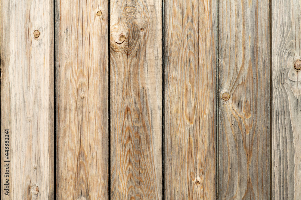 Background made of light fir wood planks