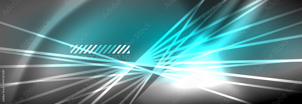 Neon dynamic beams vector abstract wallpaper background. Wallpaper background, design templates for business or technology presentations, internet posters or web brochure covers Neon dynamic beams vector abstract wallpaper background. Wallpaper background, design templates for business or technology presentations, internet posters or web brochure covers