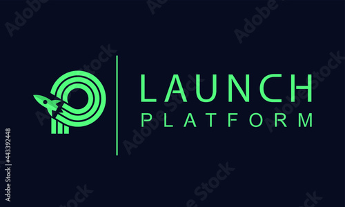 LAUNCH PLATFORM VECTOR LOGO photo