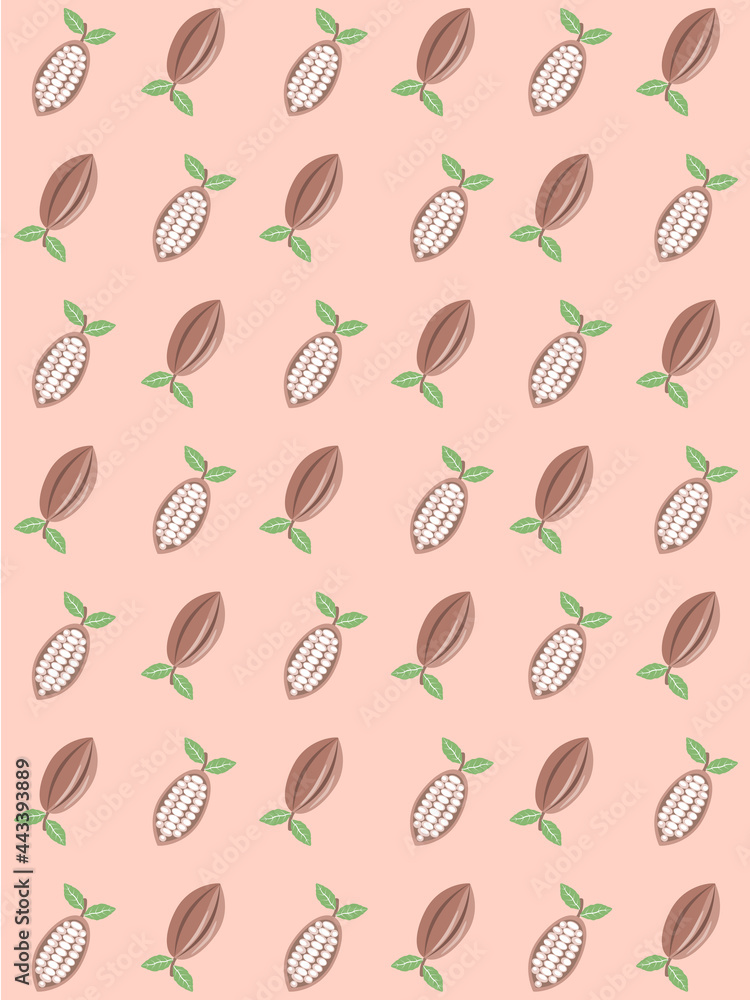 Cocoa  pattern 