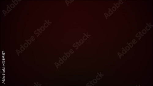 Golden Ribbons on Red Background