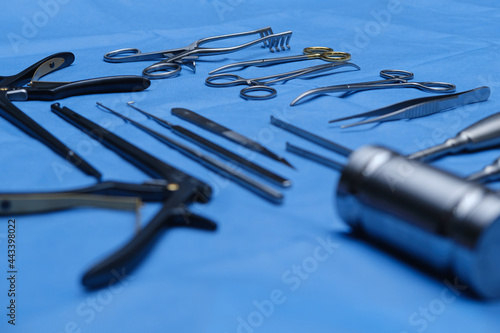 Surgical instruments during operation