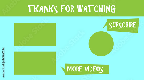 YouTube End Card Template Type B 02