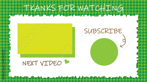 YouTube End Card Template Type C 02