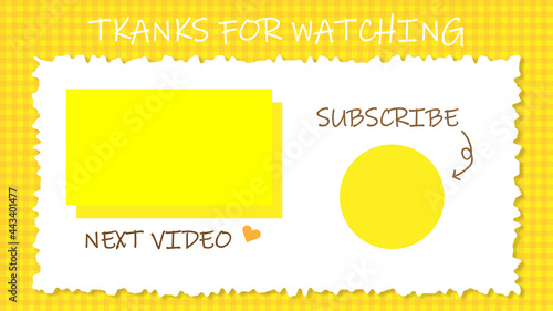 YouTube End Card Template Type C 03