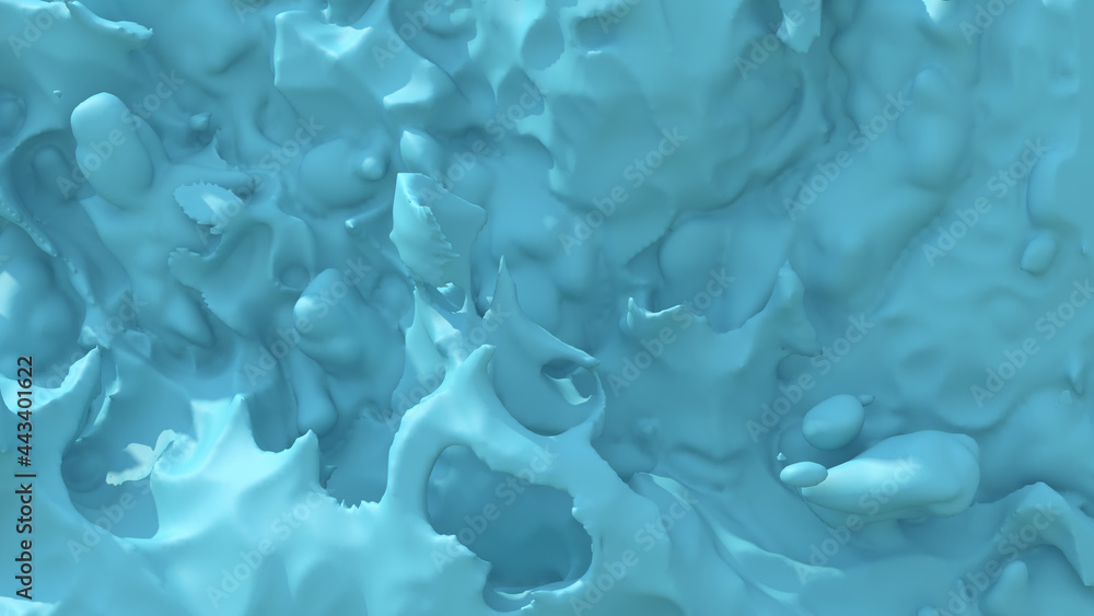 Blue textured surface, Abstract illustration, 3d render. Blue textured surface, Abstract illustration, 3d render.
