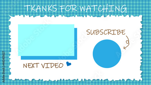 YouTube End Card Template Type C 04