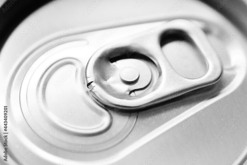 metal can from a drink