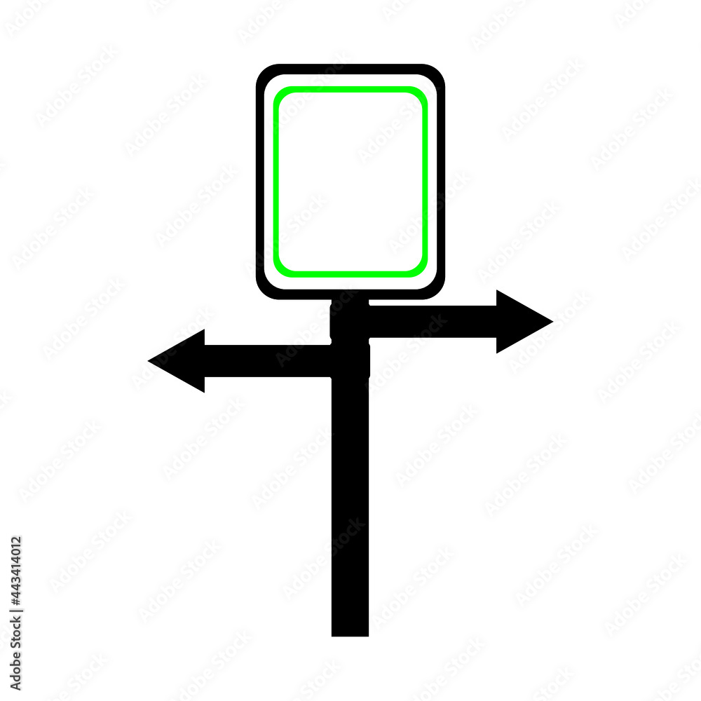 Fototapeta premium Traffic sign with a red circle, indicating it is allowed to pass