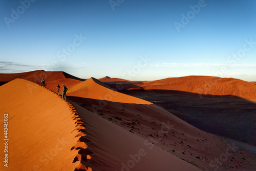 Sand dunes in Sossusvlei.