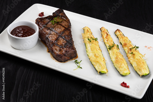Grilled black angus steak N...
