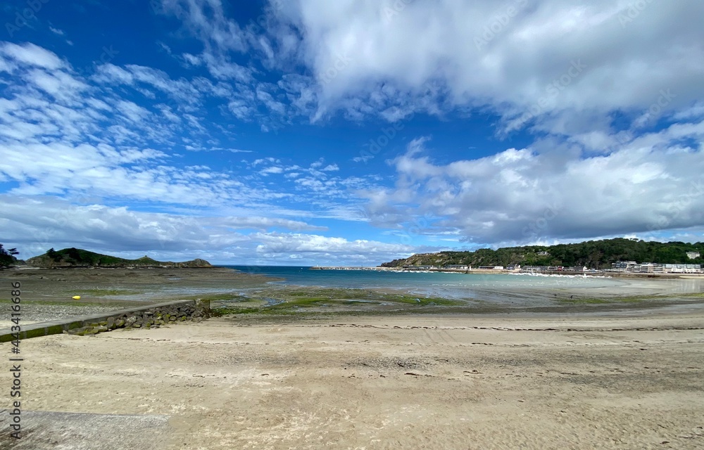 Paysage breton,mer et côte 
