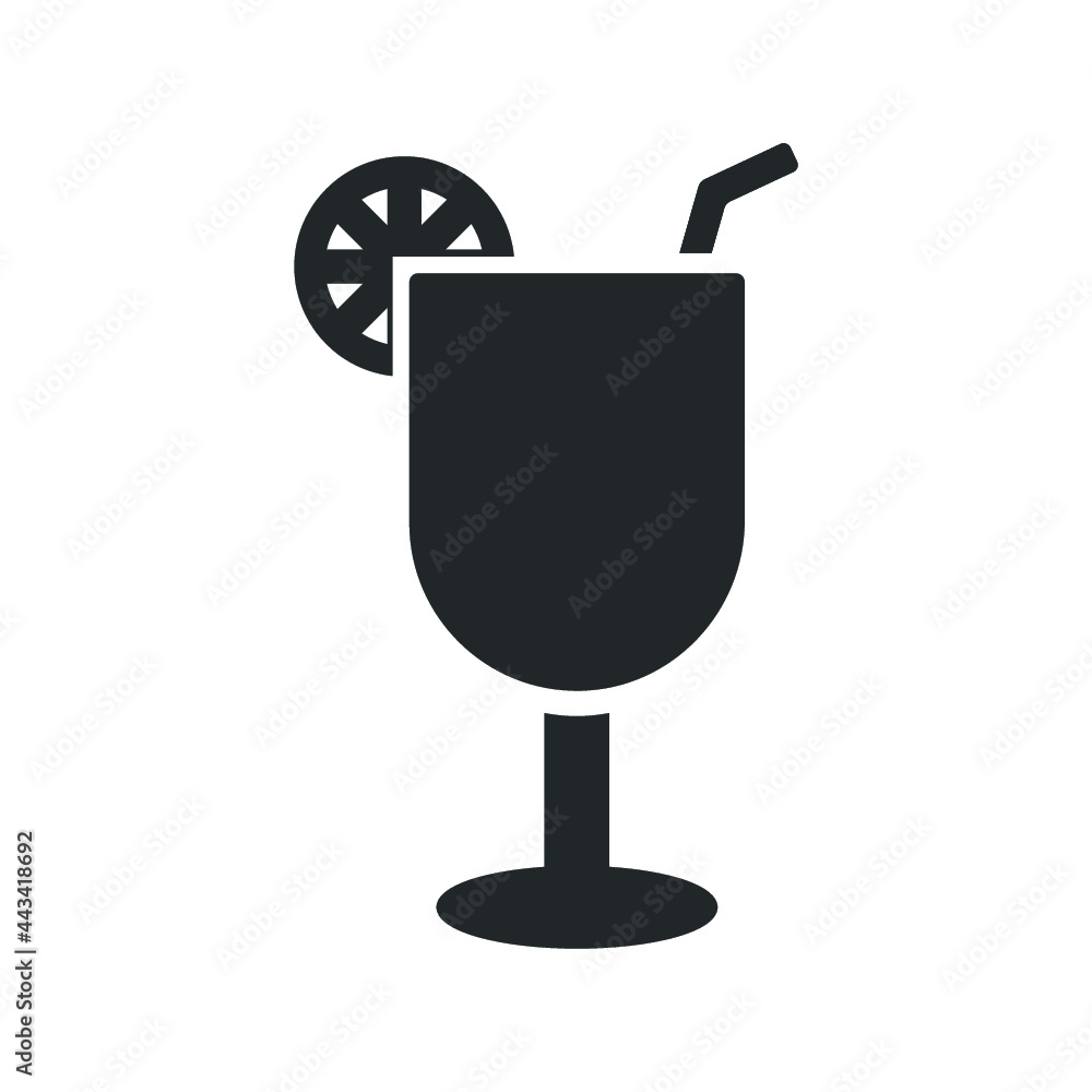 juice glass icon design vector juice glass icon design vector