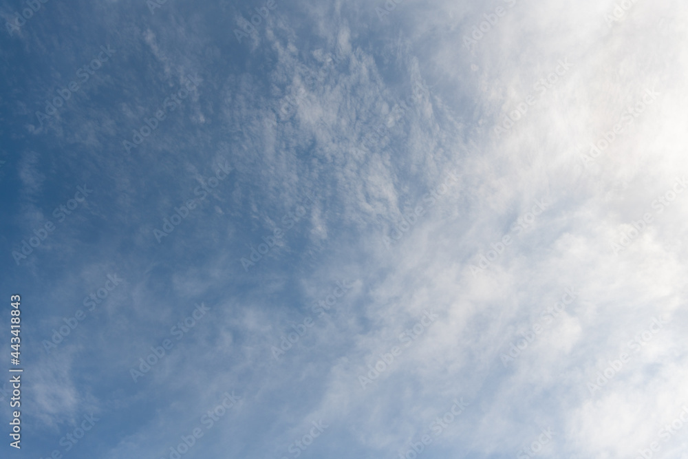 blue sunny sky with white clouds. sunny day. nature concept. Cloud sky background. blue sunny sky with white clouds. sunny day. nature concept. Cloud sky background.