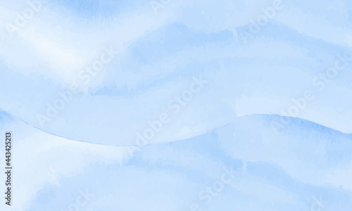 Watercolor blue sky texture background illustration