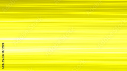 Anime-like yellow background moving fast to horizontal direction
