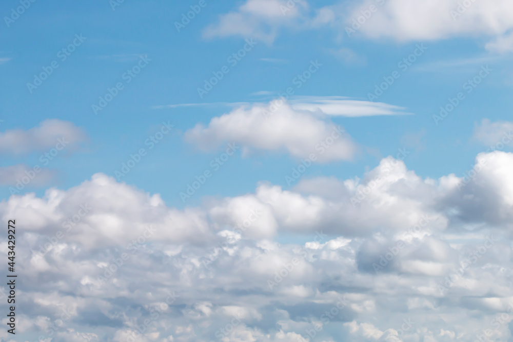 Beautiful white clouds in the sky. Beautiful white clouds in the sky.