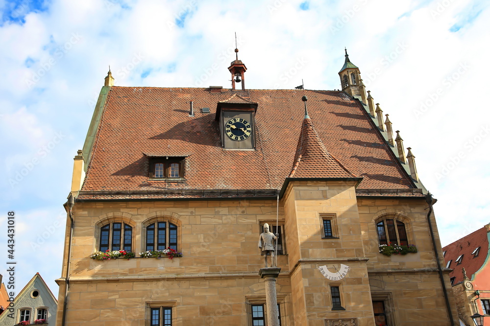 Obraz premium Historische Sehenswürdigkeiten von Weißenburg