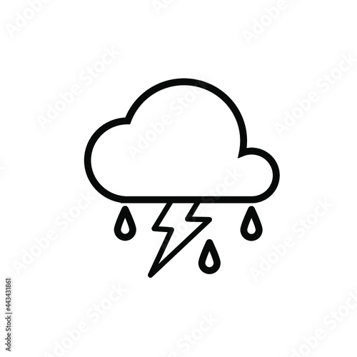 Weather Icon Vektor Logo Template illutrator