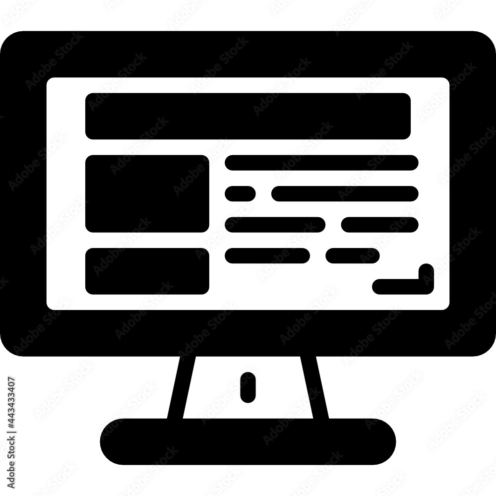 online shopping solid line icon online shopping solid line icon