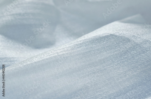 white soft foam sheet used for wrapped object texture and background