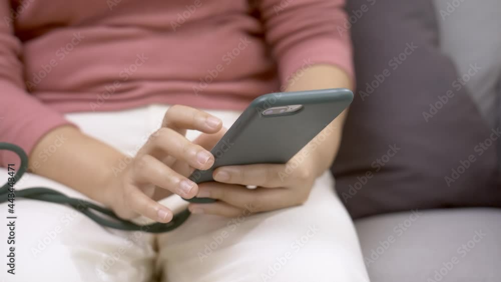 Detail of female hands using cell phone. Technology addictions concept. Detail of female hands using cell phone. Technology addictions concept.