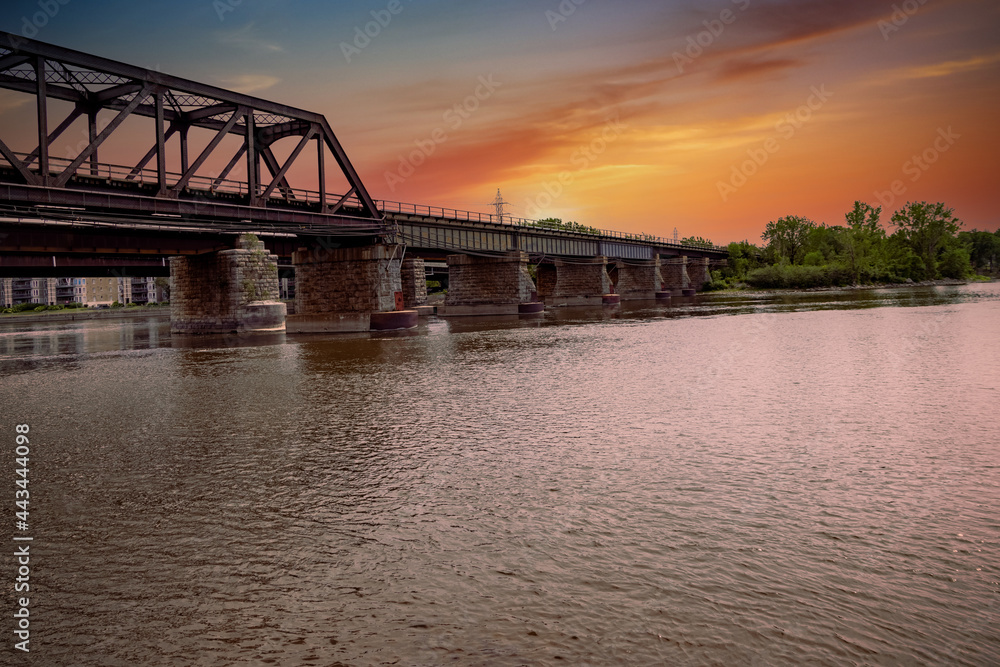 bridge over the river