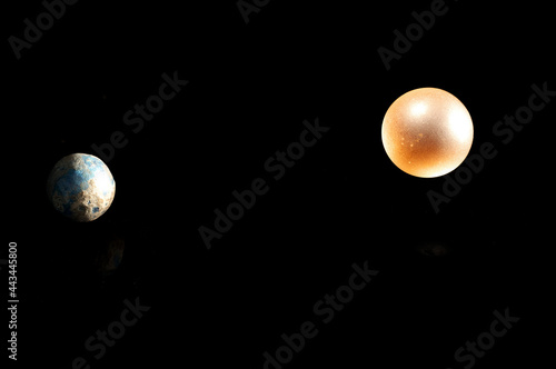 Exoplanet mit sonne