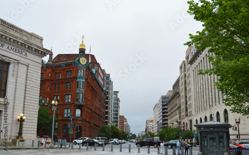 Buildings on Pennsylvania Avenue, Washington DC, USA photo